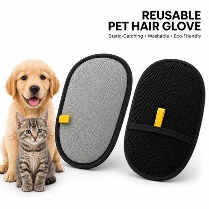 Simplyhandy™ Reusable Pet Hair Removal Glove