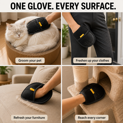 Simplyhandy™ Reusable Pet Hair Removal Glove